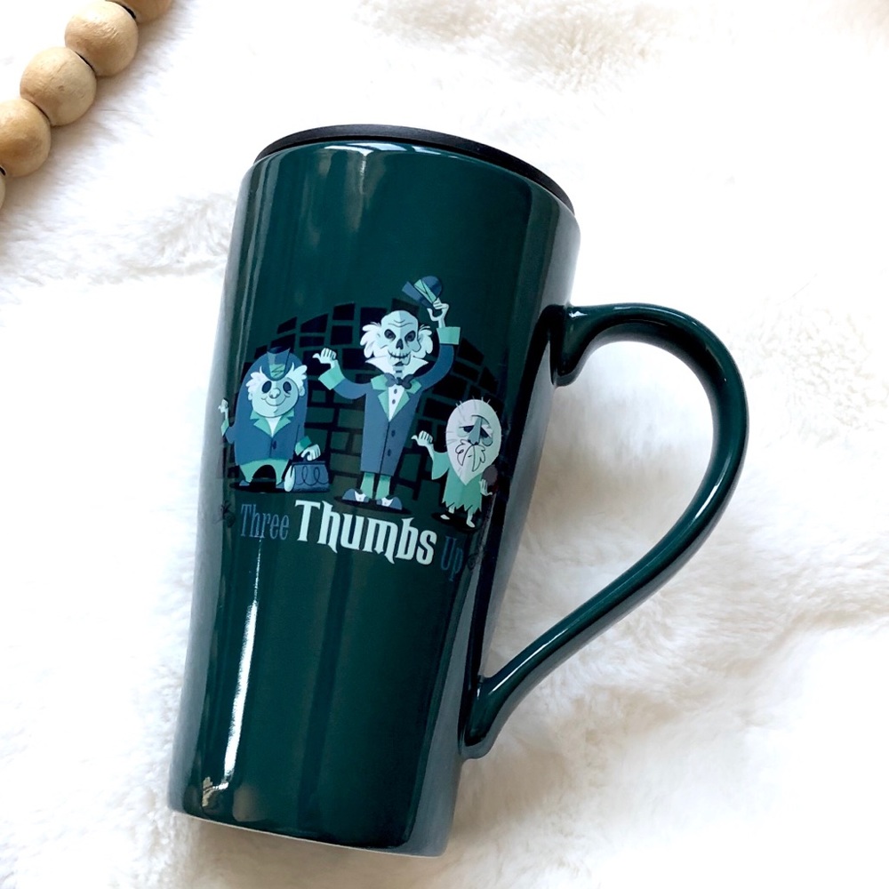 New Disney Haunted Mansion Ceramic Travel Mug